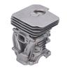 Durable Grey Cylinder Piston Kit Compact Metal Circlip Kit Easy to Install Chainsaw Cylinder Kit for HUSQVARNA 435 435E 440 440E