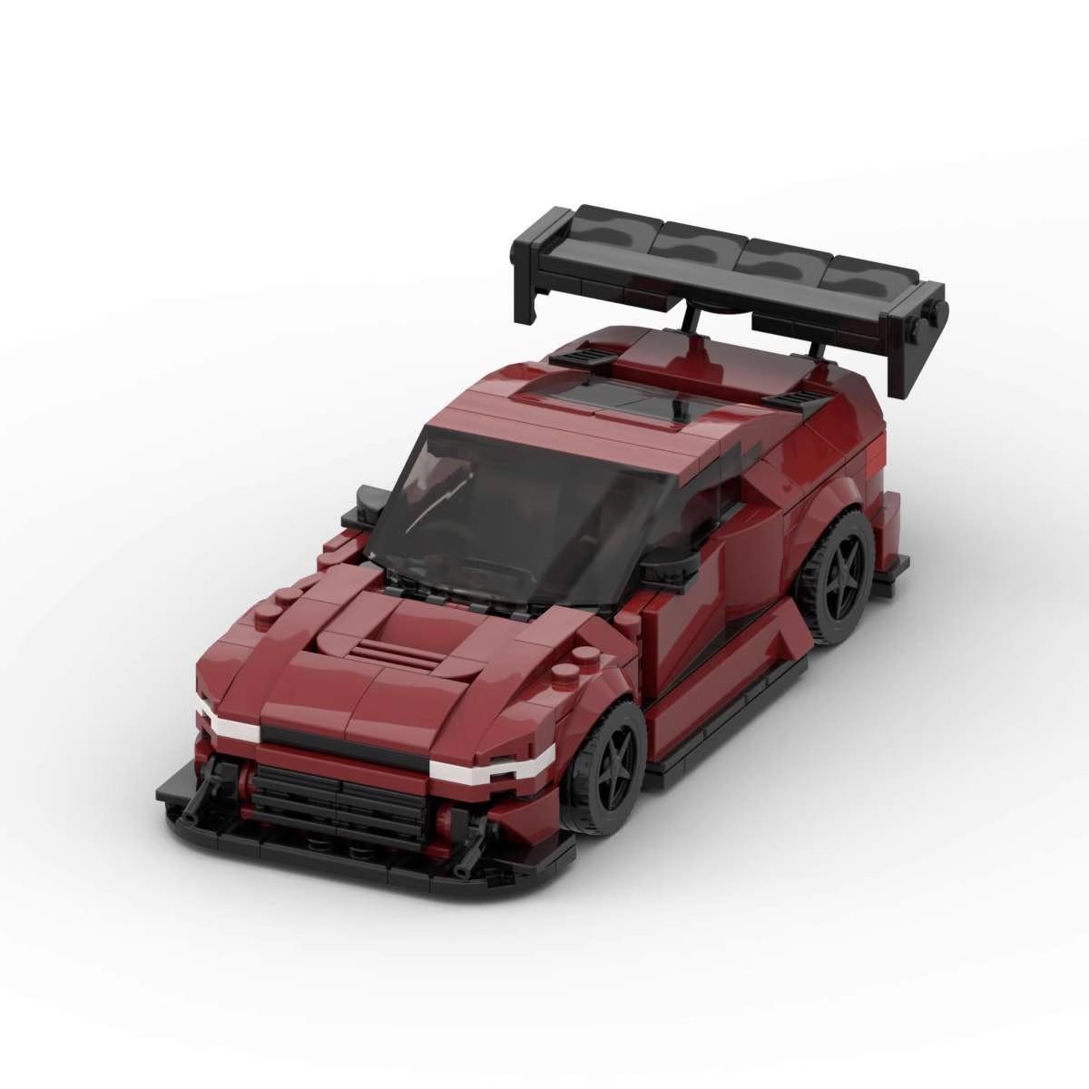 

Buildmoc Технический автомобиль Спорткар Skyline Дом на колесах Модель MOC Набор Строительные блоки Комплекты Игрушки для Детей Детские Подарки Автомобильные Кирпичики