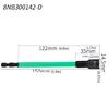 Long Hexagonal Socket Adapters Hexagonal Nut Driver for Enhancing Torque Transmission in DIY Projects and Machine Repairs