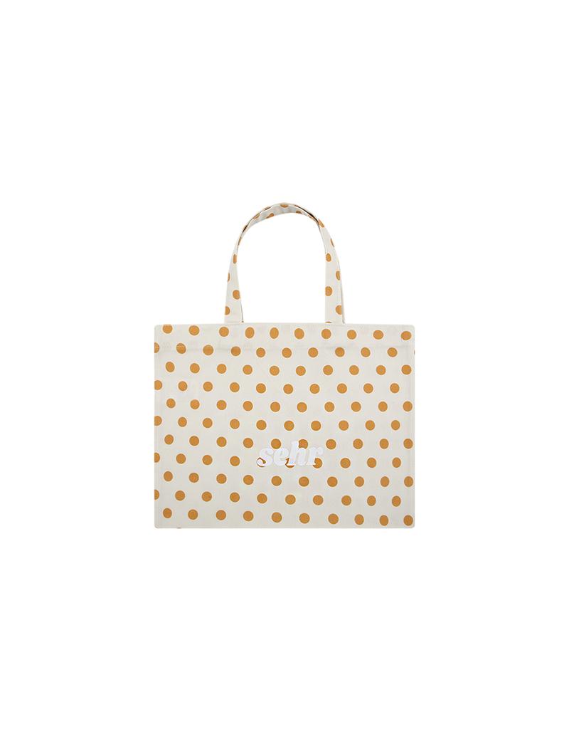 Sehr Dot Mini Tote Bag (Orange)