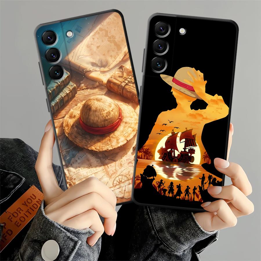 Phone Cover Case for Samsung Galaxy A03 Note 20 Ultra 9 10 A50 A70 A30 A40 A04 A10 A20 A06 A07 A05 A01 A02 Luffy Zoro Cartoon