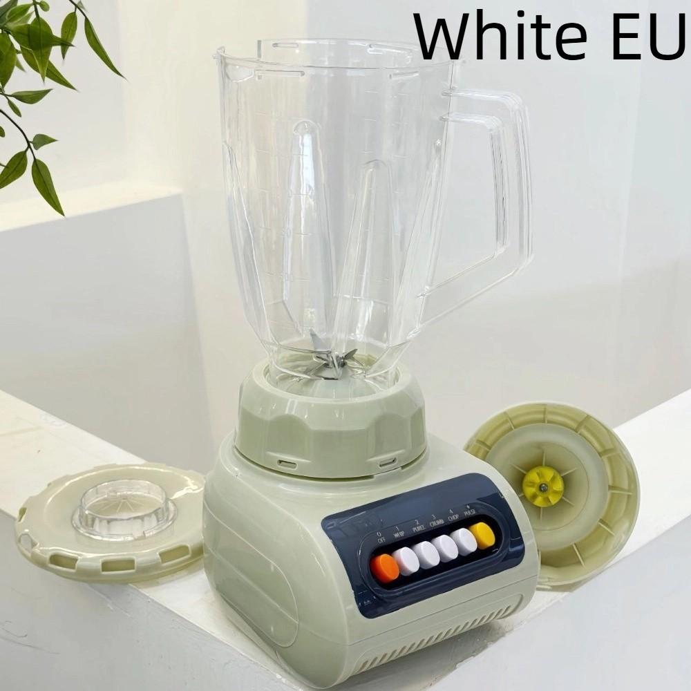 

Электрическая соковыжималка емкостью 1,5 л, блендер для овощей из нержавеющей стали, экстрактор сока, прикорм White EU