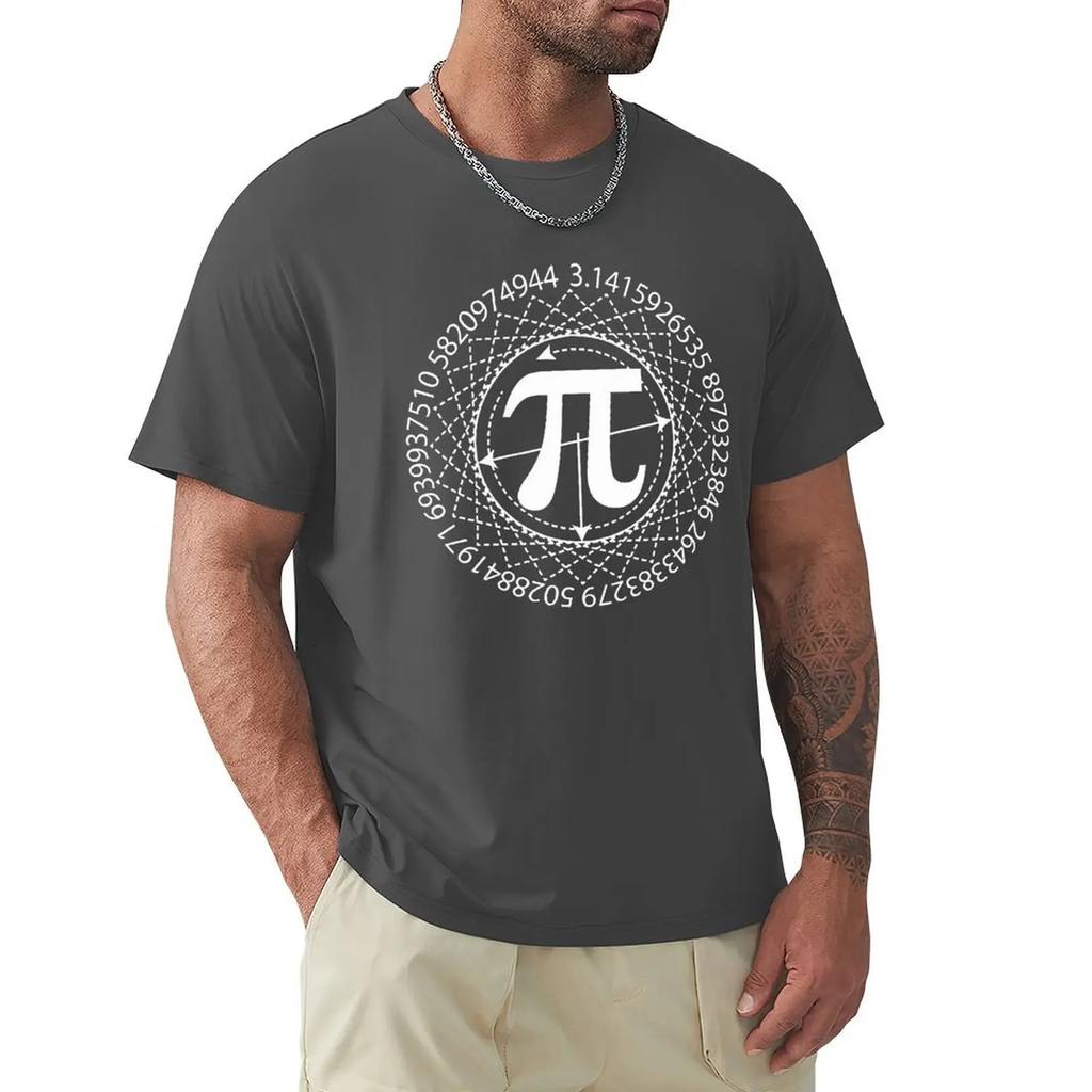 2024 Mathe Pi Symbol Sommer Herren Kurzarm T-Shirt Geschenk für Männer Damen T-Shirts Lustiges Herren T-Shirt Kleidung Unisex Oberteile Hemd