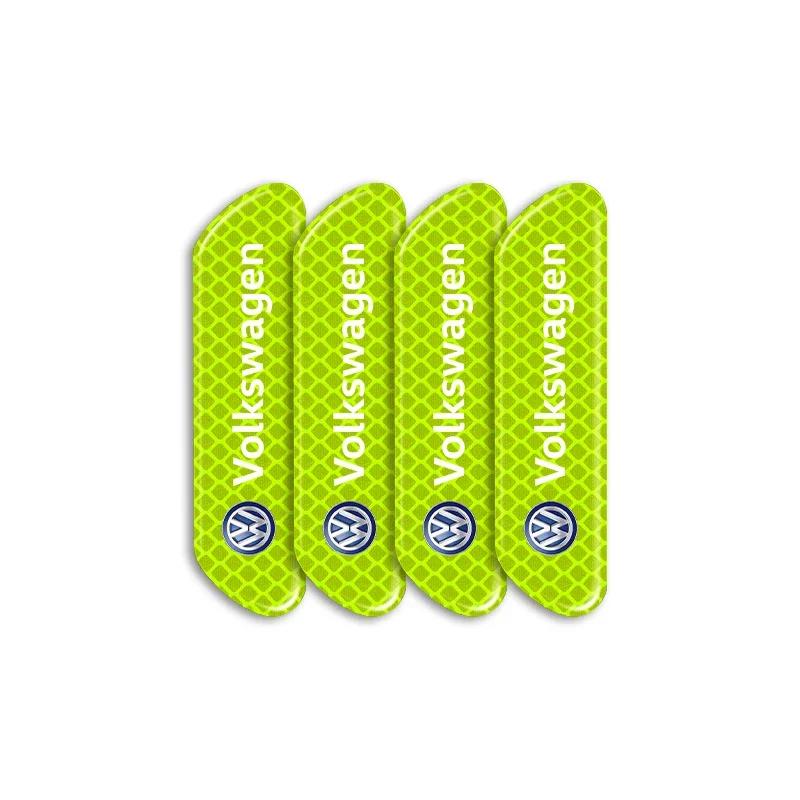 

VW For Volkswagen Reflective Car Door Sticker Safety Opening Warning Reflector Tape Decal For Volkswagen VW GTI R Golf Amarok Ph