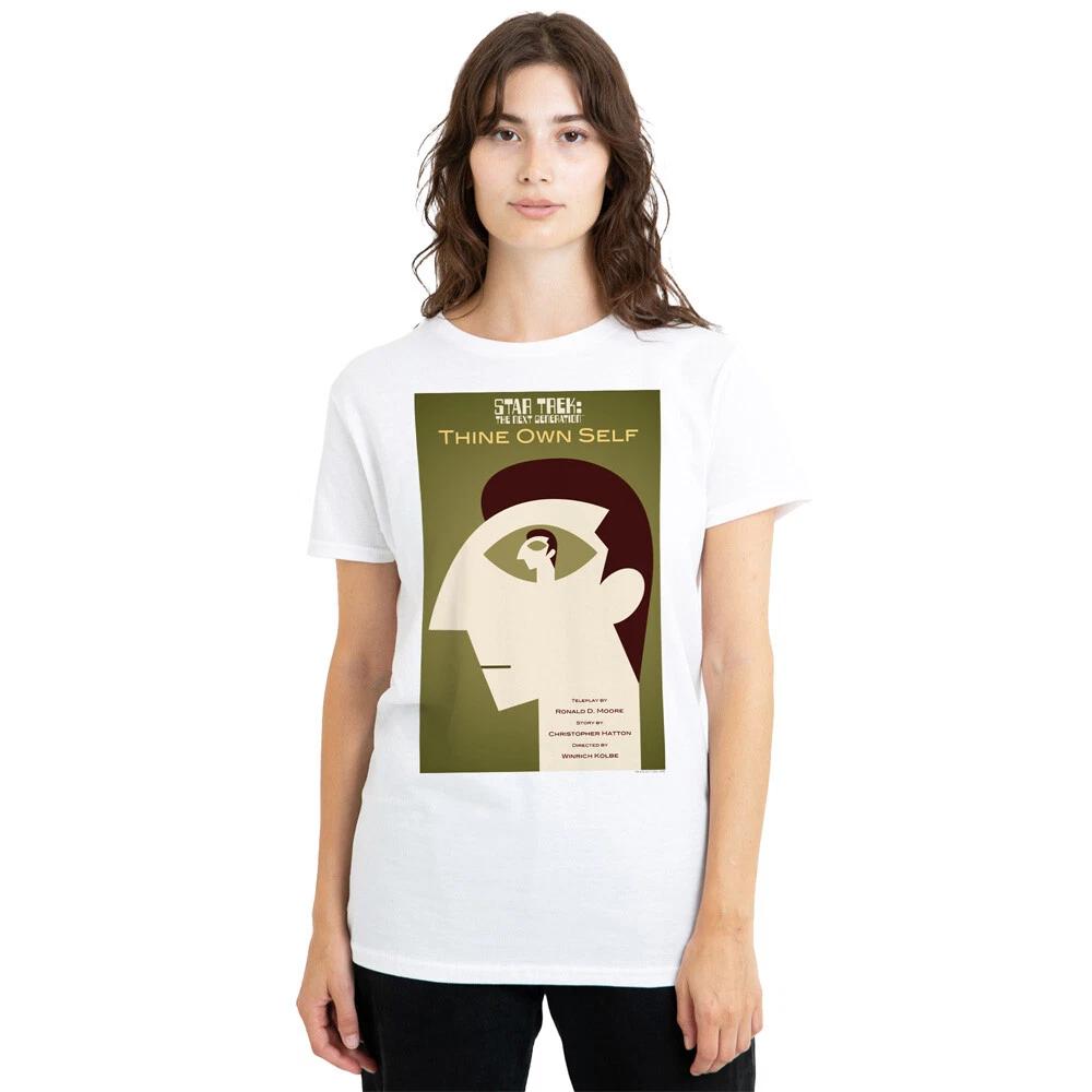 Star Trek TNG Season 7 Episode 16 Ladies T-Shirt S-2XL, White 3XL