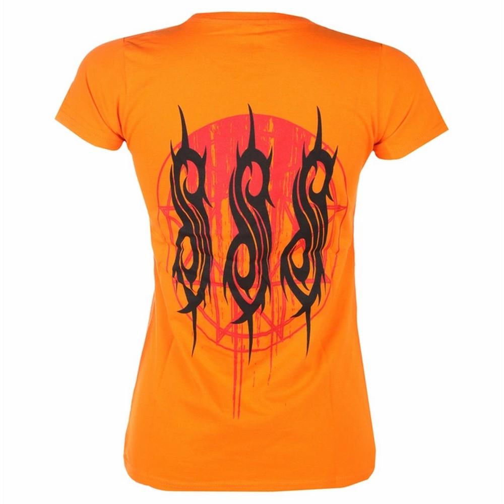 Slipknot Dámské/Dámské bavlněné tričko s okřídleným ďáblem