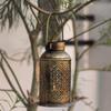 Iron Milk Can Patterned Lantern