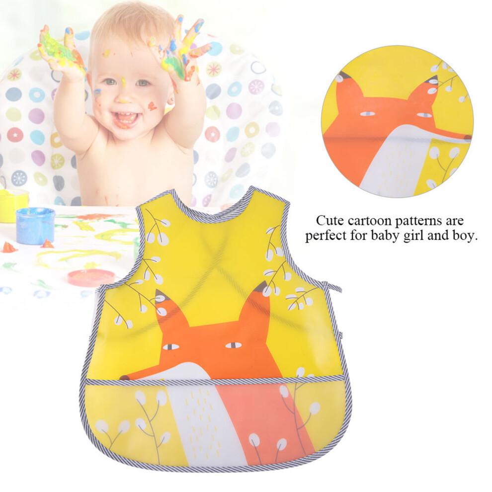 Cartoon Baby Kids Toddler Overclothes Waterproof