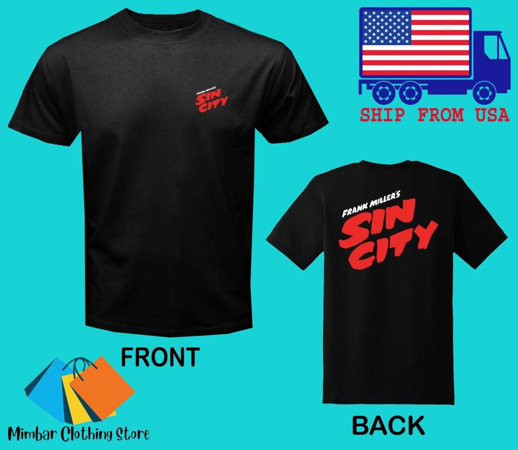 Sin City Classic Retro Movie Men's Black Size S-5XL