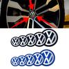 4Pcs Car Wheel Center Hub Caps Wheel Cover Sticker Badge For Volkswagen GTI Golf Polo 6 7 Passat VW CC Tiguan T-ROC Jetta Taigo