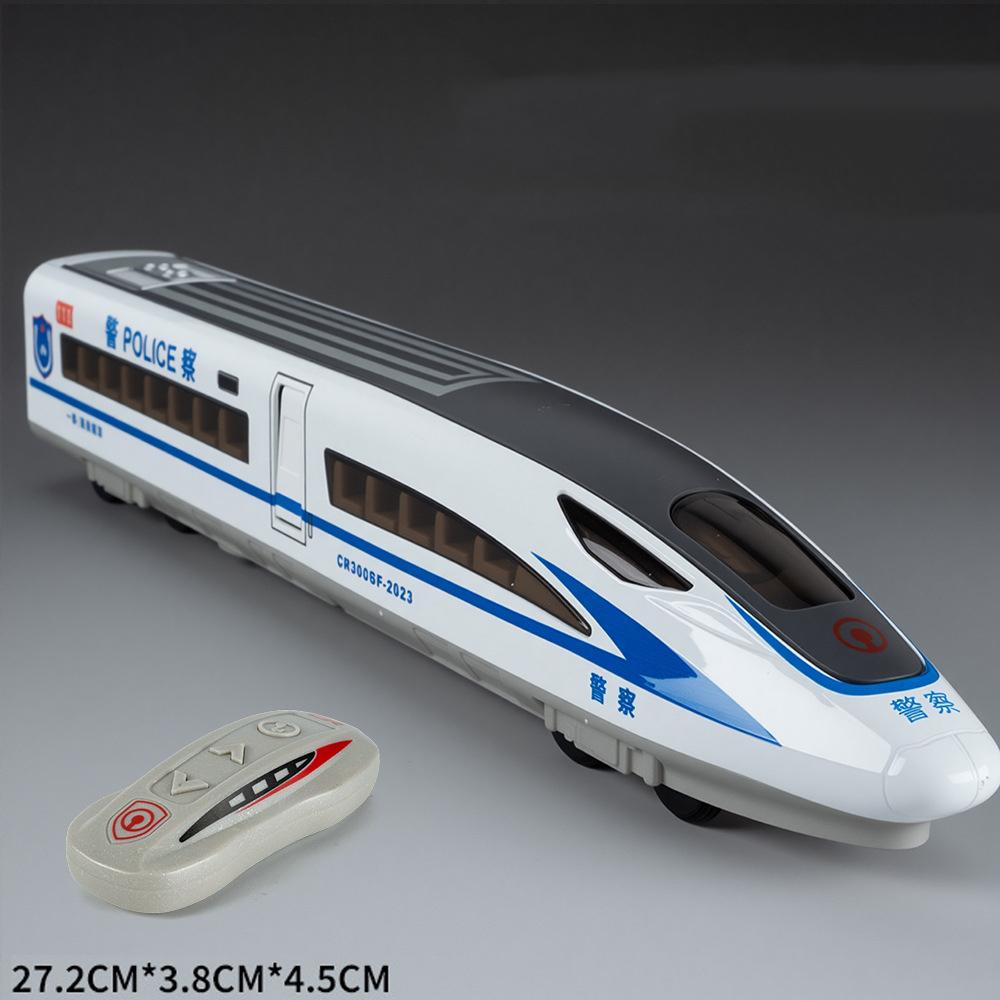 

Масштаб 1:60 Фусін Модель високошвидкісної залізниці Іграшкова машинка Пульт дистанційного керування Електрична Імітація Звукові оголошення Потяг Звук Світло Подарунок