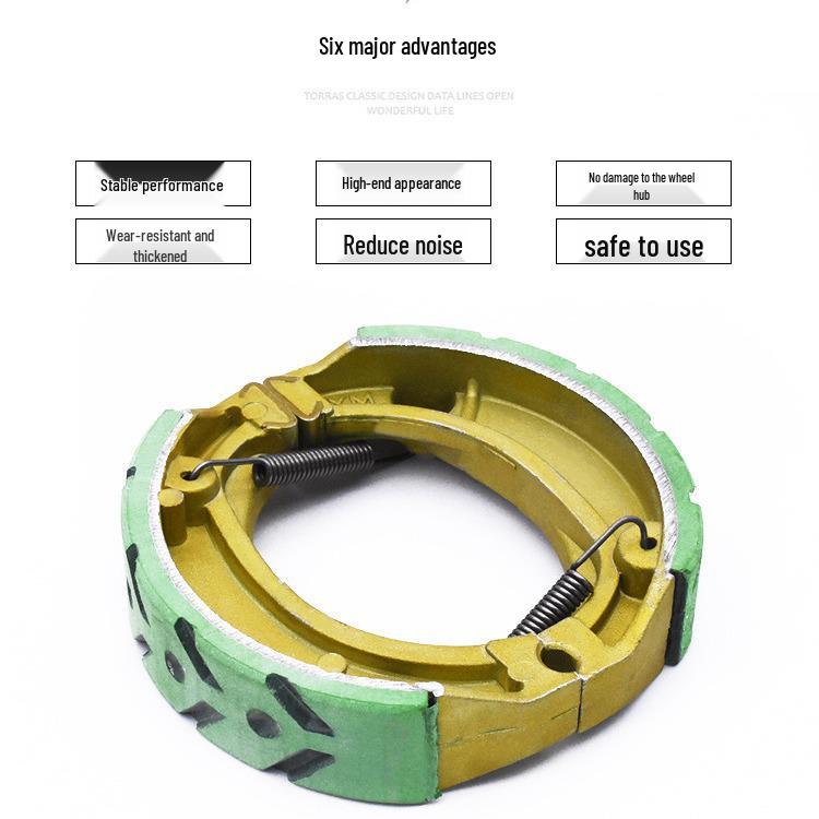 Dayang Beam Motorcycle Brake Pads for DY100-2E/2F/2M & Jialing JH70.