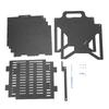 Slot Grill Portable Folding Charcoal Grills Detachable Folding BBQ Grill for Outdoor Travel Backyard Picnic