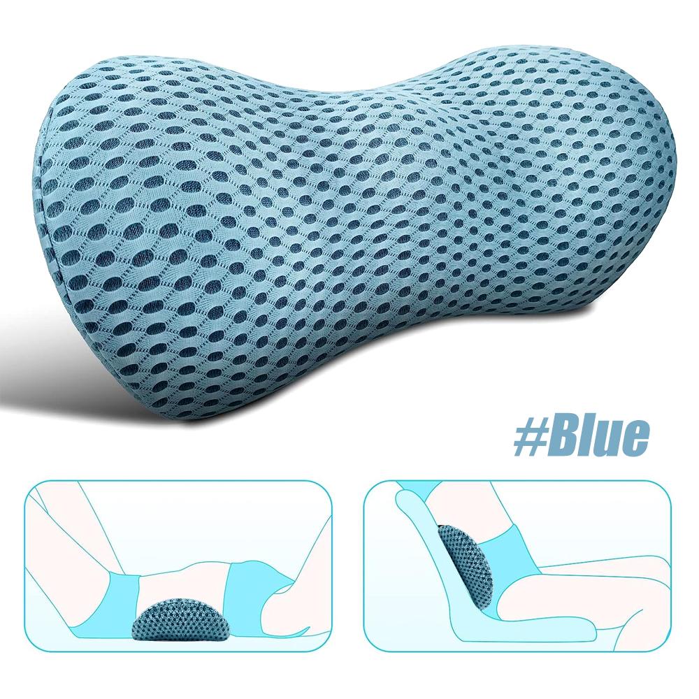 1Pcs Comfort Lumbar Support Pillow - Memory Foam Back Pillow - Back Pain Relief - Detachable & Washable - Ergonomic Lumbar