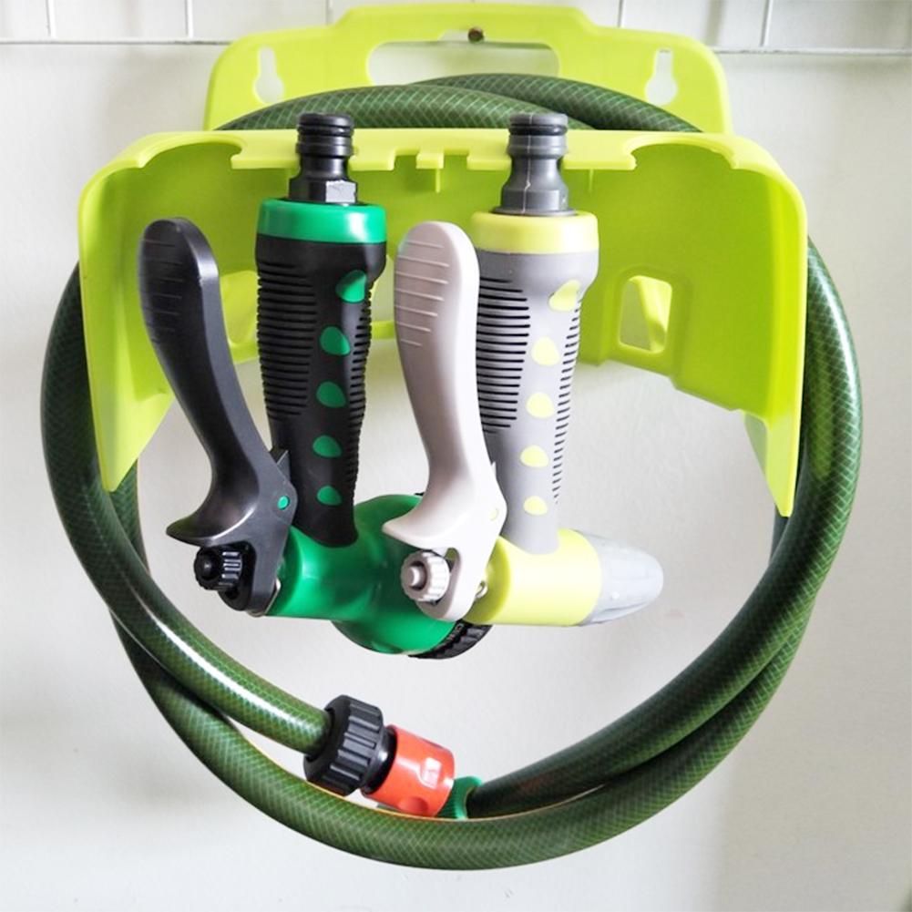 Plastic Water Pipe Rack, Wall Mounted Shelf Hose Hanger Cable Hanger Hose Pipe Reel Bracket