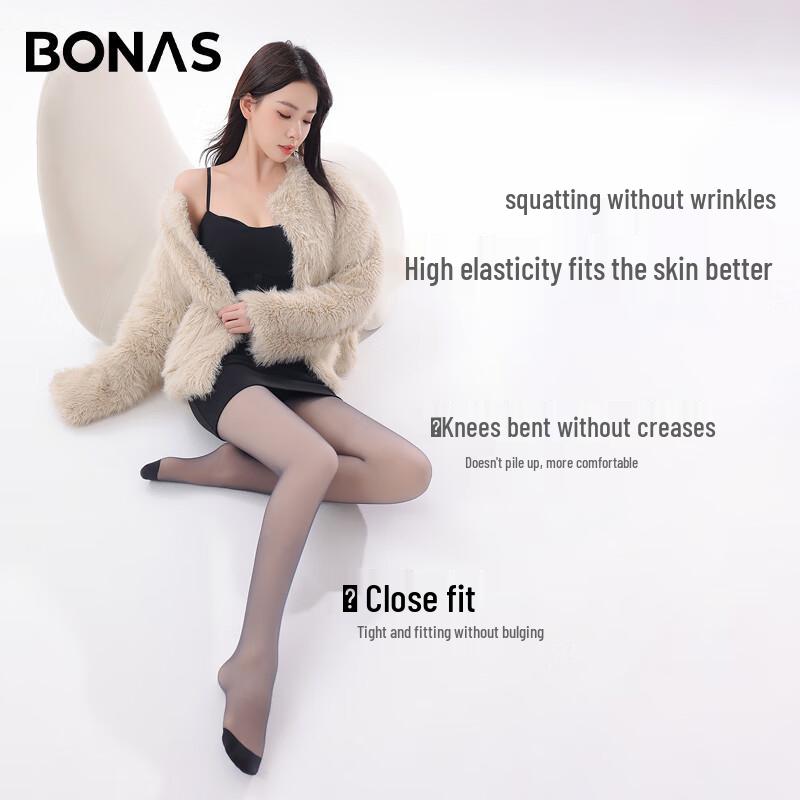 Baonaisi Women's Bare Leg Effect Tights