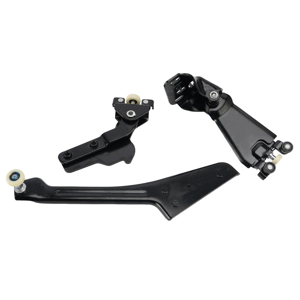 Left Sliding Door Roller Bottom Middle Upper Set For Ford Transit Connect