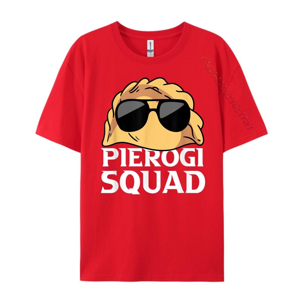 

Pierogi Squad Polish Food Poland Clothing Printed TShirt Vegan Green And White Graphic T Shirt Mens TShirts Fathers Day S