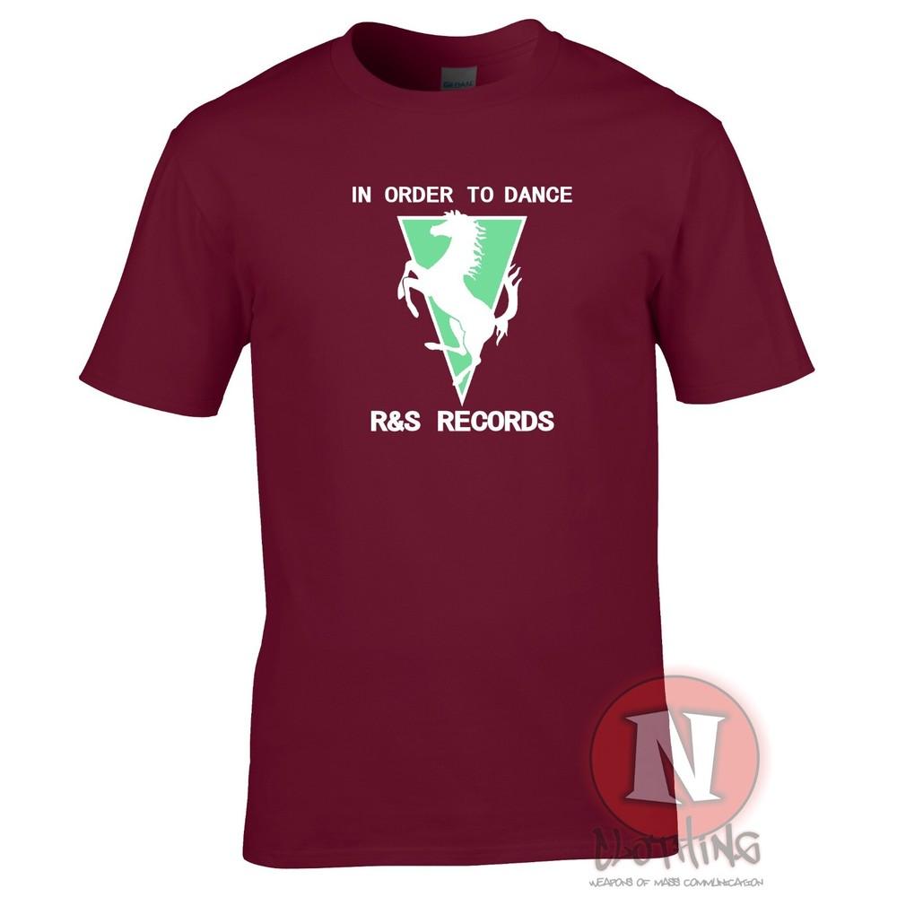 RS Records TShirt Belgium Techno Dance Rave Music Electronica Ambient Edm S