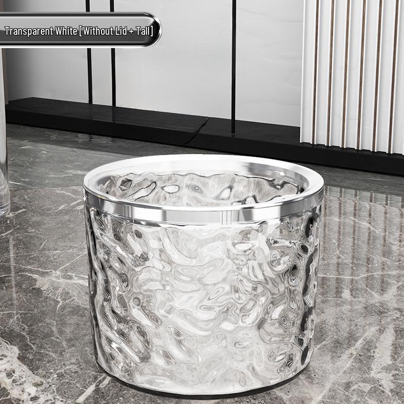 Mini Poubelle Compacte et Luxueuse pour Chambre, Table Basse ou Rangement de Voiture