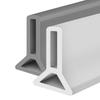 Tira Retenedora de Agua de Silicona Autoadhesiva Flexible de 1m Tope de Agua Barrera de Agua de Goma Impermeable Plegable Umbral de Ducha