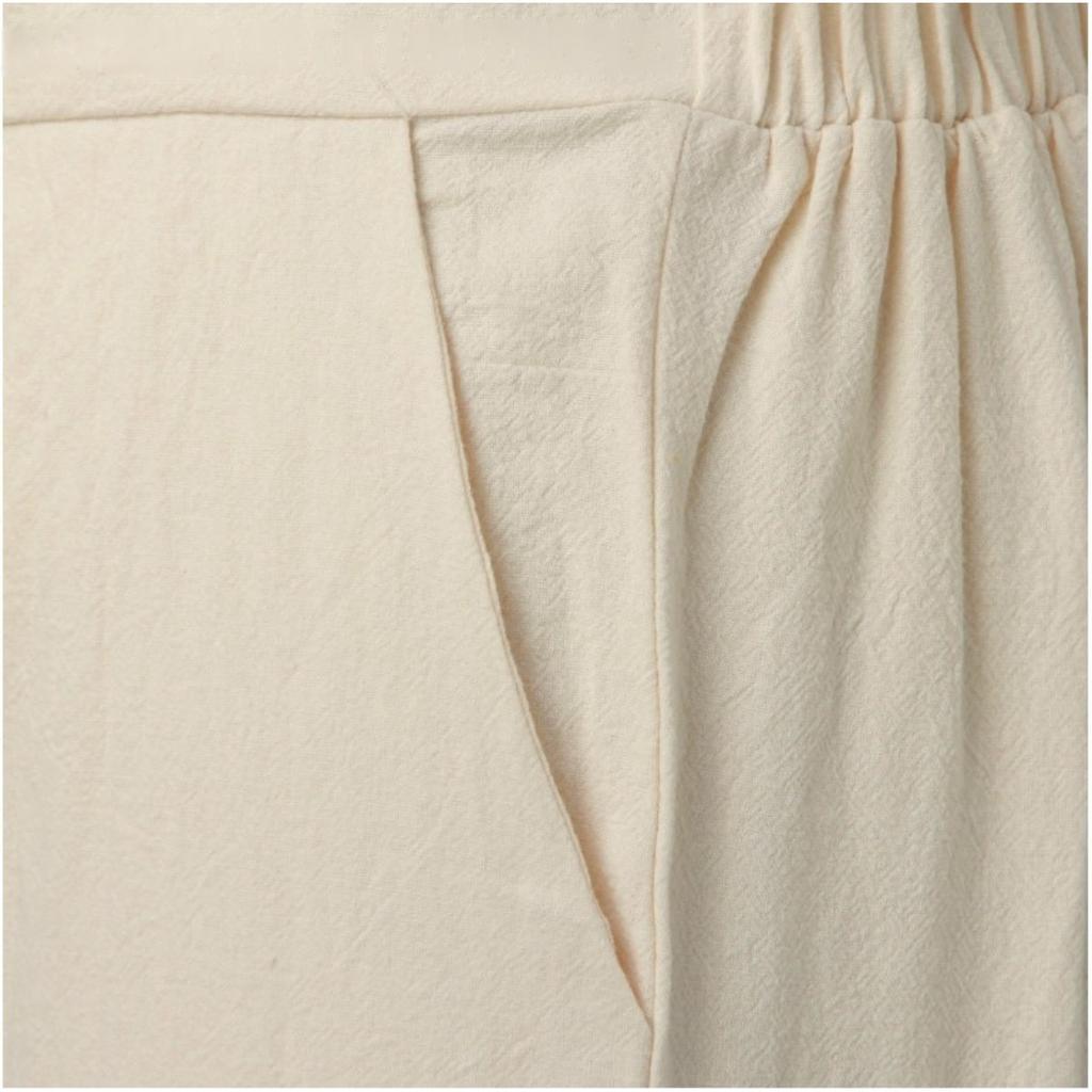 Fashion Vest, Pants, Patchwork, Cotton and Linen Casual Suit for Women