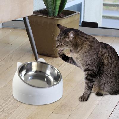 Erhöhter Futter- und Wassernapf für Katzen Hunde - Rutschfestes Design