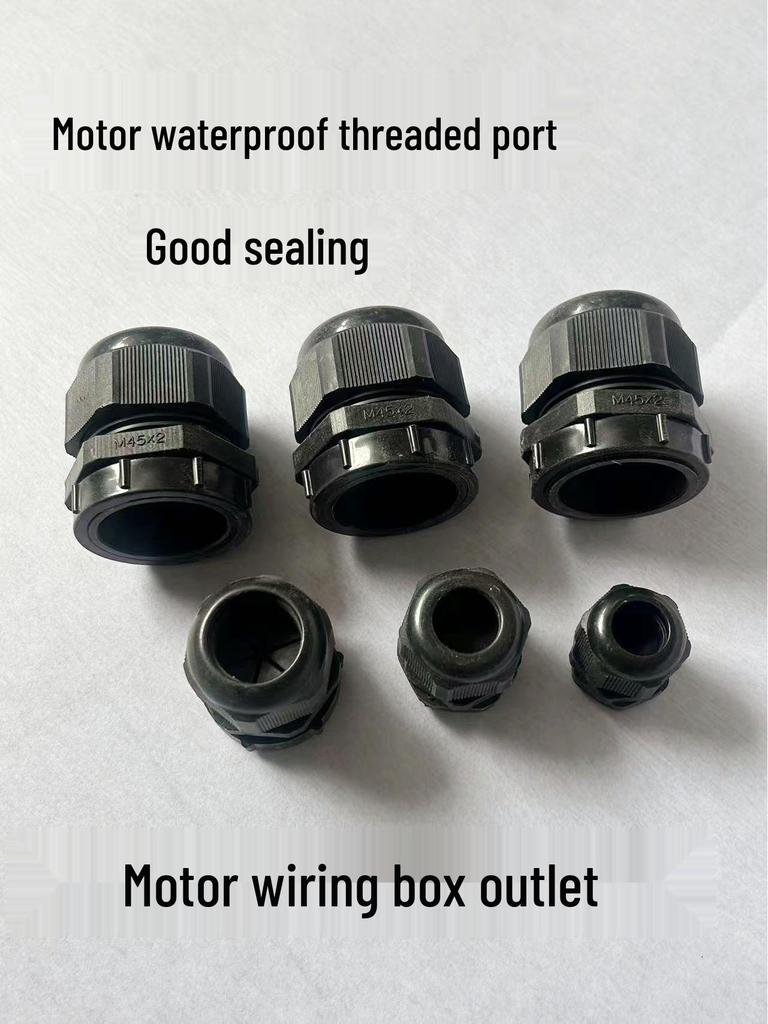 Plastic Motor Junction Box Cable Strain Relief Gland Nut