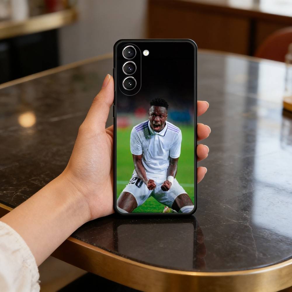 

V-Vinicius J-Junior Case for Samsung Galaxy S21 S25 FE S24 S23 Ultra S20 S9 S22 Plus S10 TPU Cover Samsung S21Ultra