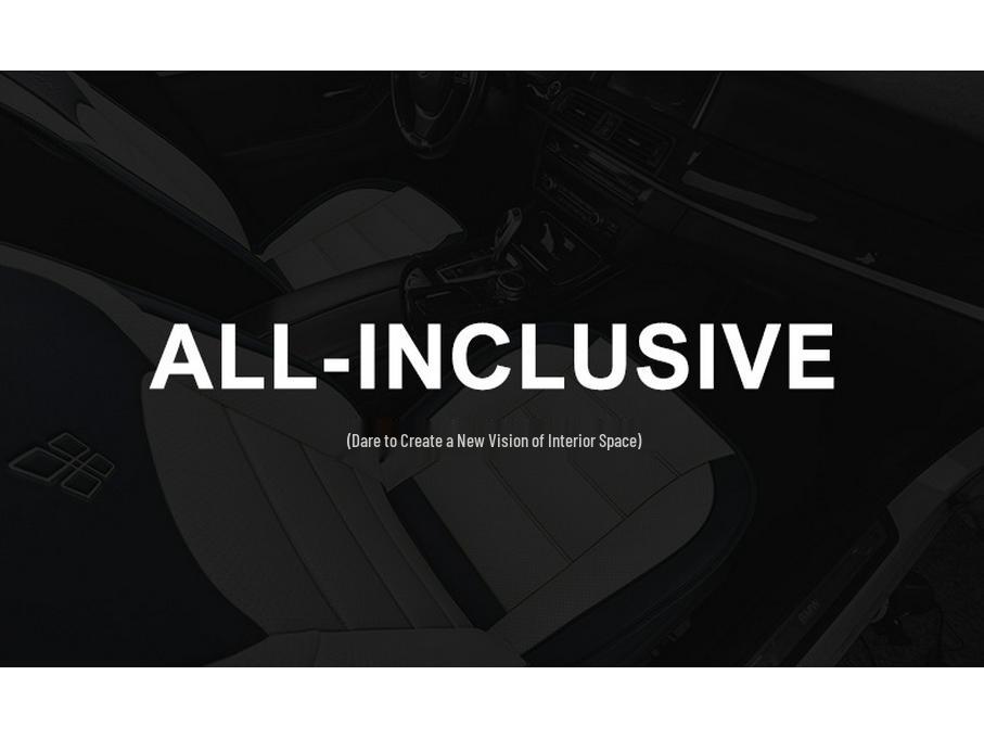 Breathable Nappa Leather Universal Car Seat Cushion - Four Seasons, Full Surround, Five-Seater