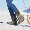 2020 Autumn/Winter Women's Mid-Calf Boots: Comfortable Low Square Heels, Round Toe, Plus Size 43, European & American Style