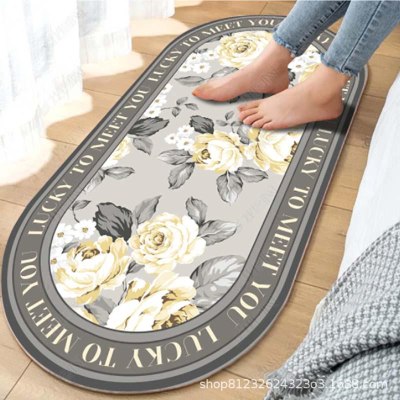 

Нескользящий пасторальный прикроватный и гостиный ковер 60x160 cm