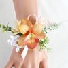 Artificial Silk Flower With Pin Clip Realistic Flower Decoration Set For Elegant Wedding Corsage And Wrist Flower