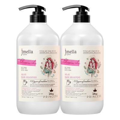 J. Mella In France Disney Blossom Chew Hair Shampoo Floral Berry Fragrance, 1L, 2 Ea.