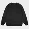 Heavyweight Cotton Crewneck Sweatshirt with Logo for Autumn/Winter Corporate Events and Class Uniforms.