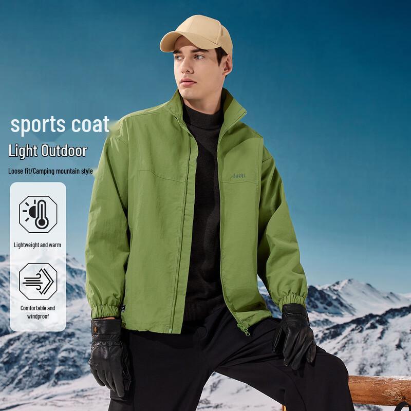 

JEEP Men s Autumn Outdoor Casual Jacket 2XL