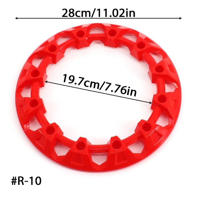 Easy To Install Stylish ATV Wheel Rims Hub Cover Guard Ornament for Beach Cars Adds Style and Protects Tyres Accessories