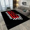 2026 BBS Racer Retro Printed Carpet Non-slip Carpet Bedroom Decoration Living Room Decoration Washroom Floor Mat Birthday Gift