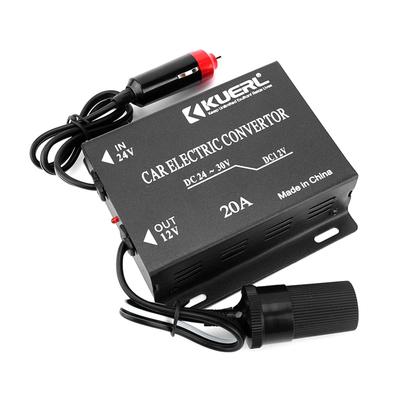 24V To DC Voltage Dropper Converter, Truck Voltage Reducer Power Transformer Power Cigarette
