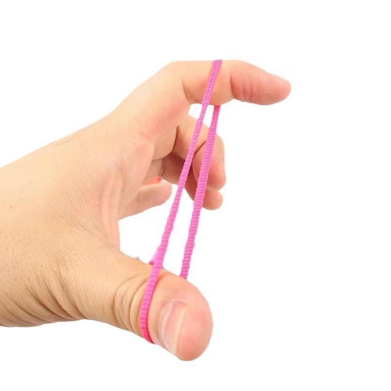 48Pcs/Set Women Elastic Hair Bands Kids Ponytail Holder Hair Accessories