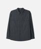 DRAW FIT Denver Two-Pocket Check Shirt [Dark Blue]