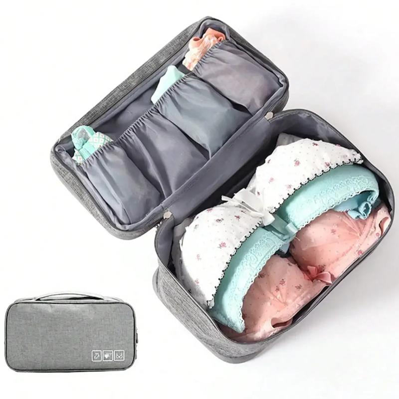 New Travel Underwear Storage Bag, Multi Layer Divided Bra Bag, Travel Storage, Bedroom Storage, Multiple Colors To Choose From