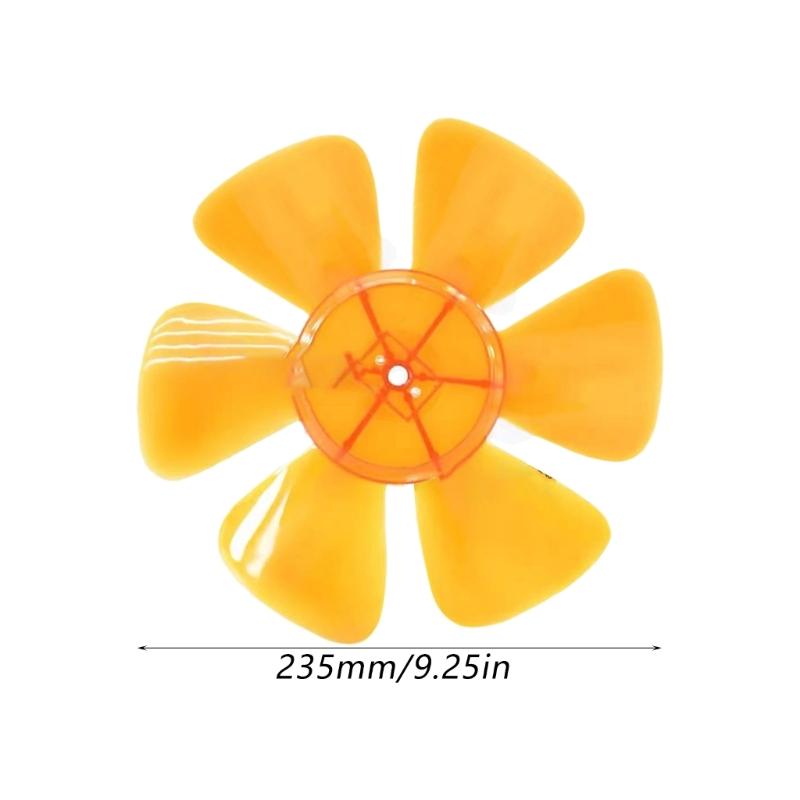 4PCS " Replacement Fan High Compatibility Plastic Construction Safe Rounded Edges for Bathroom Kitchen Ceiling Fan Accessories