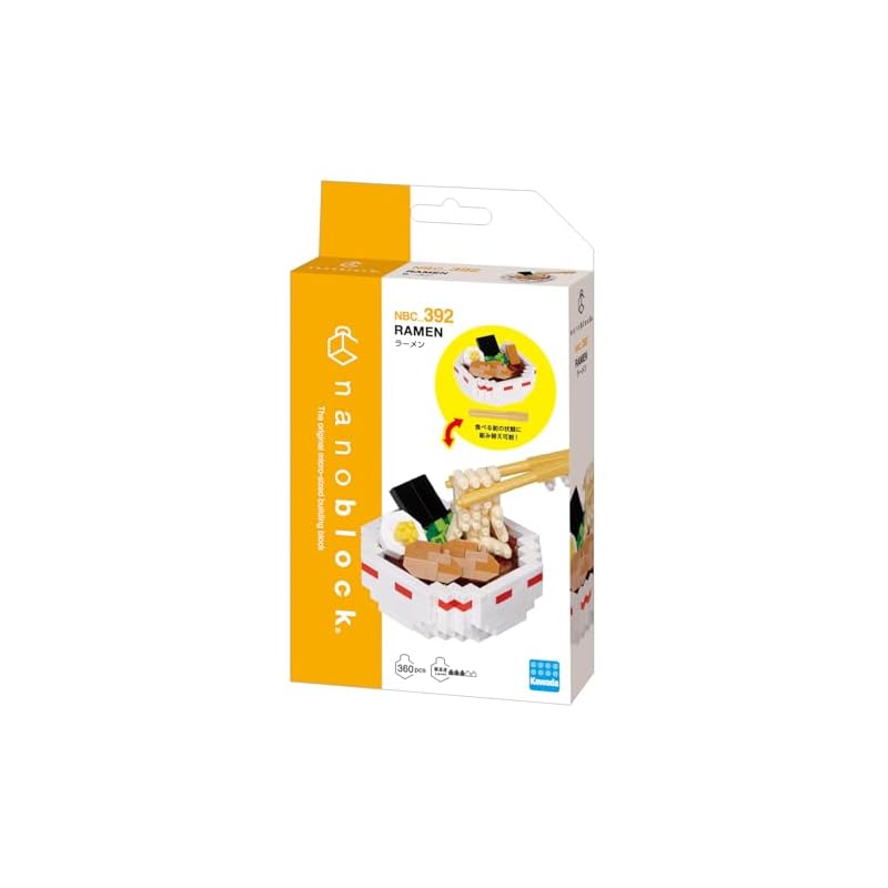 קאוואדה נאנובלוק ראמן NBC_392, 3 x 10.5 x 18 ס"מ, גילאי 12 ומעלה, פנים, תחביב, NBC_392