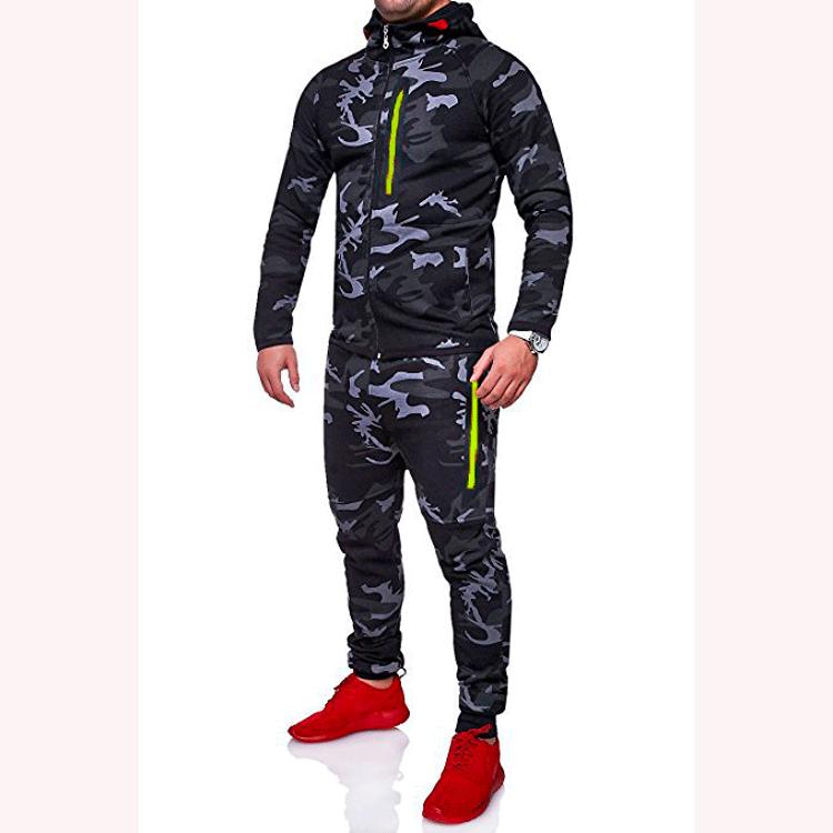 New Men's Heat Transfer Camo Outdoor Clothing Set