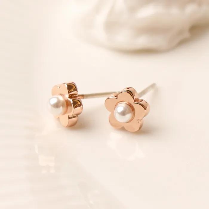 [Silver 925post] Petit Bloom Earrings