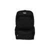 Solid Color Simple Zipper Closure Polyester Backpack Unisex Backpack Black 09033801