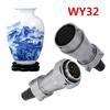 WEIPU WY32 TI+ZI 4 6 10 11 12 13 19Pin 50A 25A 10A AC DC Power Waterproof Aviation Docking Connector Male Plug Female Socket