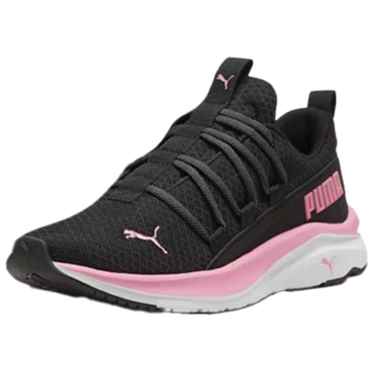 New PUMA Softride Abrasion Resistant Low Top Casual Running Shoes Women's Black 377672-14