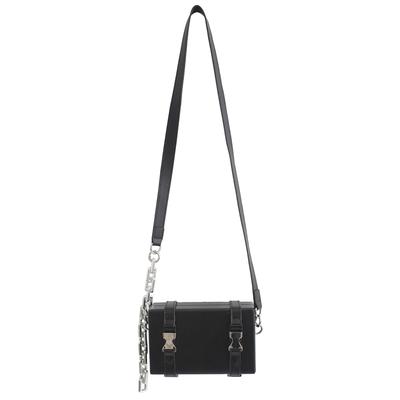 Fashion Box Bag Men's Casual Trend Ins Messenger Bag Personalized Design Chain Shoulder Bag